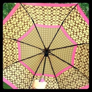 Coach umbrella